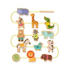 NOVEL LAND 國標木珠玩具動物