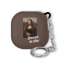 WAVESTUDIO Design Galaxy Buds FE / Buds Pro / Buds2 / Buds Live 保護殼, 單一商品, 名畫馬賽克 蒙娜麗莎