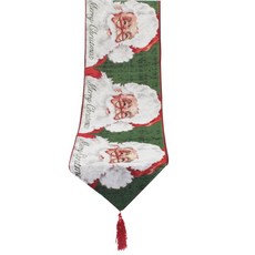 亞麻聖誕桌旗 Q111, 款式2, 33 x 180 cm