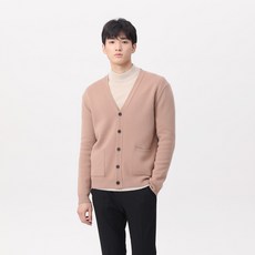 Mind Bridge 男士羊絨提花開衫 MUCD71B1