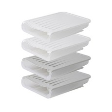 Honey Kinney Egg 滑蛋盒 18 Pieces 2 Types x 2p, 白色, 灰色