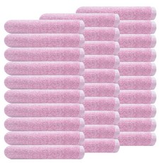 YOUNGSHIN TOWEL SUGUNPANI 營業用毛巾 2號 120g, 粉紅色, 30個