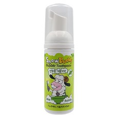 Snow Buddy 泡沫孩童牙膏 薄荷味, 45ml, 1入