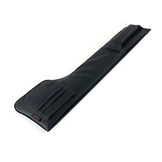 HK 차량용 사이드 틈새 커버 수납 포켓 조수석, 블랙, 1개