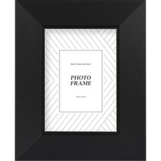 540MDF 사진액자 탁상용, 블랙