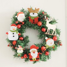 INCREKO 聖誕裝飾花圈, 顏色