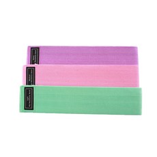 Well Love優質蘋果臀彈力多功能深蹲提臀帶 3種組 WL-1138, 薄荷色、粉色、紫色