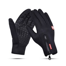 I Love Fit 線條拉鍊防滑多功能運動手套, B黑色