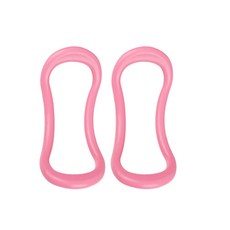 SPO HOLIC 硬式瑜伽環, 粉紅色, 2個