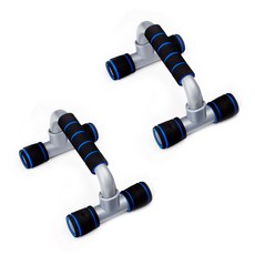 JK FITNESS Flex A 伏地挺身器 P-2 2入, 灰藍色, 2個