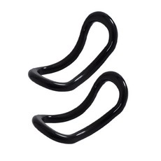 SPO HOLIC 硬式瑜伽環, 黑色的, 1組