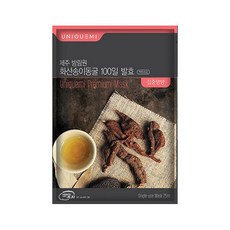 유니크미 제주 방림원 화산송이동굴 100일 발효 집중미백 마스크팩 적하수오, 1개, 1개입
