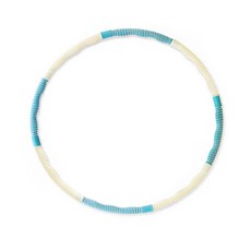 身體平衡呼拉圈, 1.4公斤, 白+藍