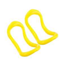 SPO HOLIC 硬式瑜伽環, 黃色的, 1組