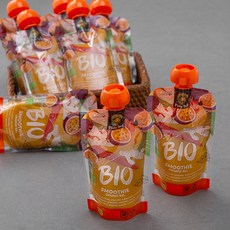 폼벨 유기농 바이오 스무디 망고 바나나 패션푸르트, 110g, 8개