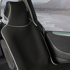 車用前座氯丁橡膠防水座椅套, 混合色, 1個