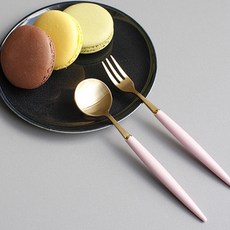 Eiffel Gold茶匙, 粉紅色, 1個