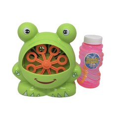 青蛙自動肥皂泡套裝, 混色, 1套