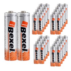 벡셀 에너자이저 듀라셀 건전지 C03 AA, 20개입, 27개