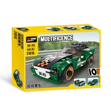 Decool 迪庫積木 Creator汽車變形樂高相容積木, 31015, 1個