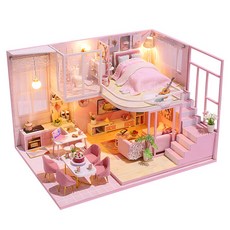 KkomiDEAL DIY 袖珍屋 2020 011 粉紅邂逅 + 製作工具, 混合色