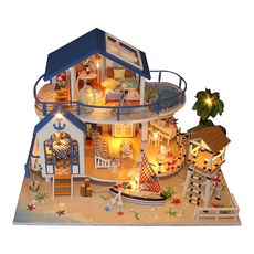KkomiDEAL DIY 大型袖珍屋 13 藍色海洋的傳說 + 製作工具, 混合顏色, 1個