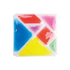 感官凝膠神奇七巧板 7件組, 混合色