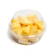 圓形沙拉容器 + 圓頂蓋 套組 11.7 x 9.5 x 4.3 cm, 1入, 50個