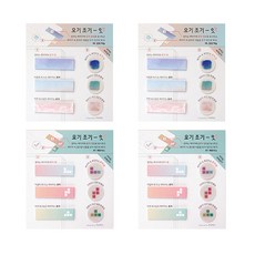 PLEPLE YOGIJOGI IT 便利貼 2款 x 2入組, 月光天空, 俄羅斯方塊, 1套