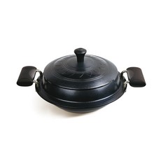 韓國傳統電磁爐適用雙耳悶燒鍋 M號, 17厘米, 單色