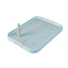 柱式簡約狗狗排便板, 藍色, 1個