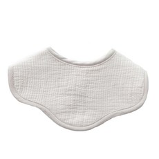 Woochuchu 斗篷式6層紗圍兜, 乳白色, 1入