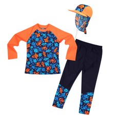 ICE SAND 兒童防曬泳衣套裝 BR-91003