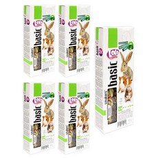 로로펫 햄스터 영양간식 스메커 브로콜리 2p, 5개, 90g