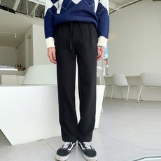 PLAYS 男款保暖內刷毛抽繩後鬆緊帶彈性休閒褲