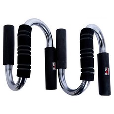 BODY SCULPTURE S型伏地挺身架 2入, 黑色, 1個