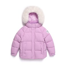 BLACKYAK KIDS 童款毛邊連帽立領羽絨外套