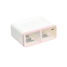 따니네 블럭형 양말 속옷정리함 SNH006, 1개, 핑크