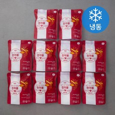 슬릭마켓 닭가슴살 한끼볼 떡볶이맛 (냉동), 160g, 10개