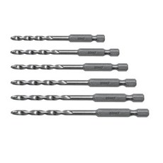 ZiNO Alden 六角混凝土鑽頭 6件組 TC-6, 1套