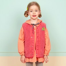 WALTON kids 孩童甜味抓絨背心