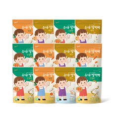 MOMSMI 米餅3入組 20g, 白米口味+胡蘿蔔口味+南瓜口味, 20克, 4組