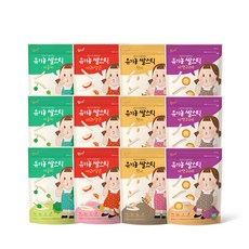 MOMSMI 米棒 25g 4入, 糙米口味+紫薯口味+菠菜口味+蘋果胡蘿蔔口味, 3組