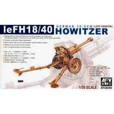 AFV CLUB 1:35 German leFH18/40 10.5 cm Howitzer 밀리터리 프라모델 35089, 1개