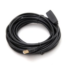 Nextu USB 黑色延長線, 1個, 10m