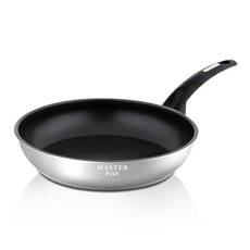 CHEFWAY MASTER Plus單柄快導熱5層不鏽鋼平底煎鍋 IH爐適用, 26cm, 1個