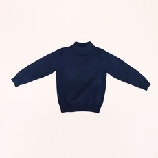 amareillael 孩童基本款高領針織套頭衫