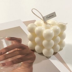 立方體香氛蠟燭, White Musk, 148g, 1個