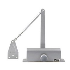 King Straight Jacket 閉門器 銀色 K630, 1個