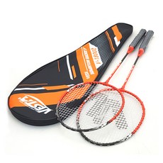 VESTA 羽球拍 V-18000 BT 2020 2入 +全覆式緩衝球拍套, 1套